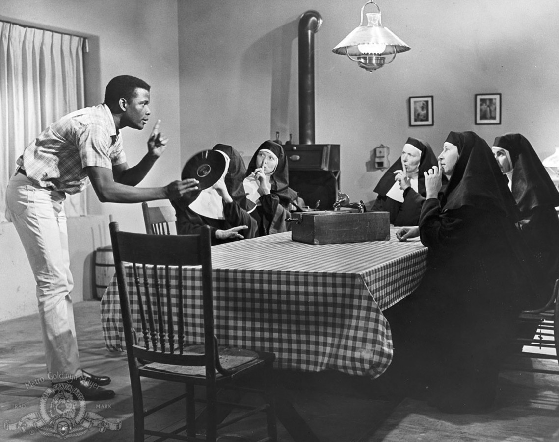 web3-man-nuns-dining-room-screenshot-lilies-of-the-field-metro-goldwyn-mayer-studios-inc