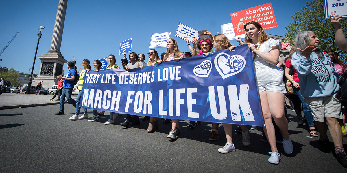 MARCH FOR LIFE,UK,ENGLAND