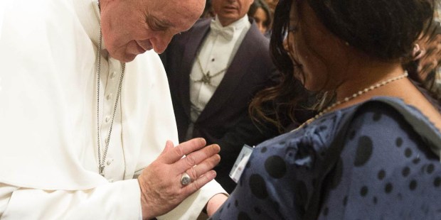 POPE FRANCIS BLESSING UNBORN CHILD