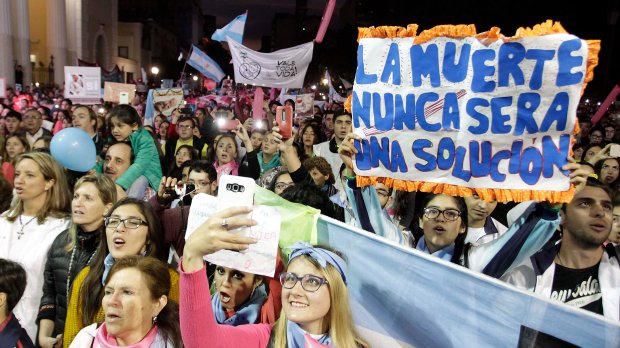 ARGENTINA-ABORTION-PROTEST