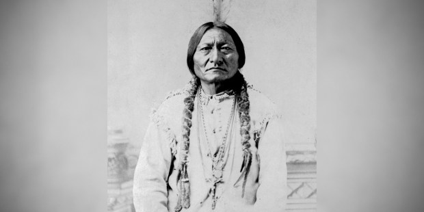 PORTRAIT OF INDIAN CHIEF SITTING BULL