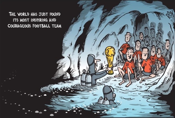 resgate meninos Tailândia