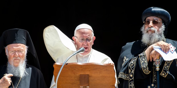 BARI,POPE FRANCIS