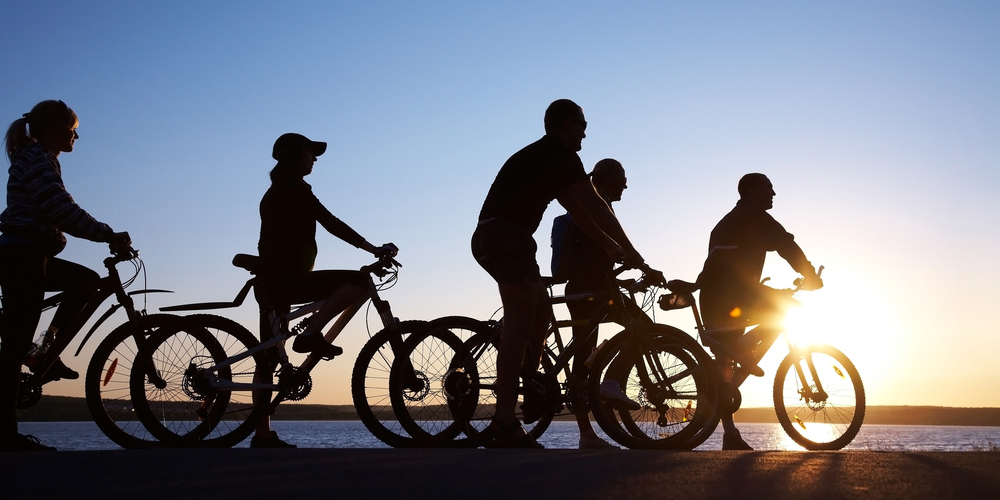 BIKE SUNSET