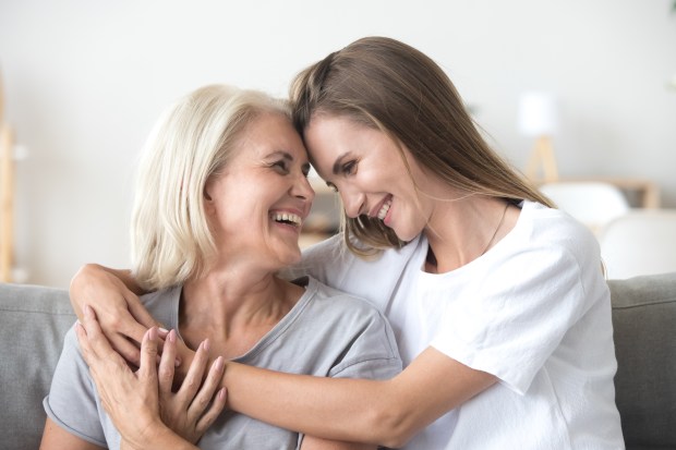 madre e hija familia