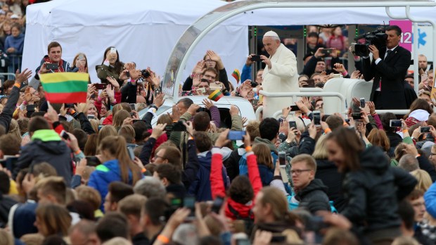 LITHUANIA-RELIGION-POPE