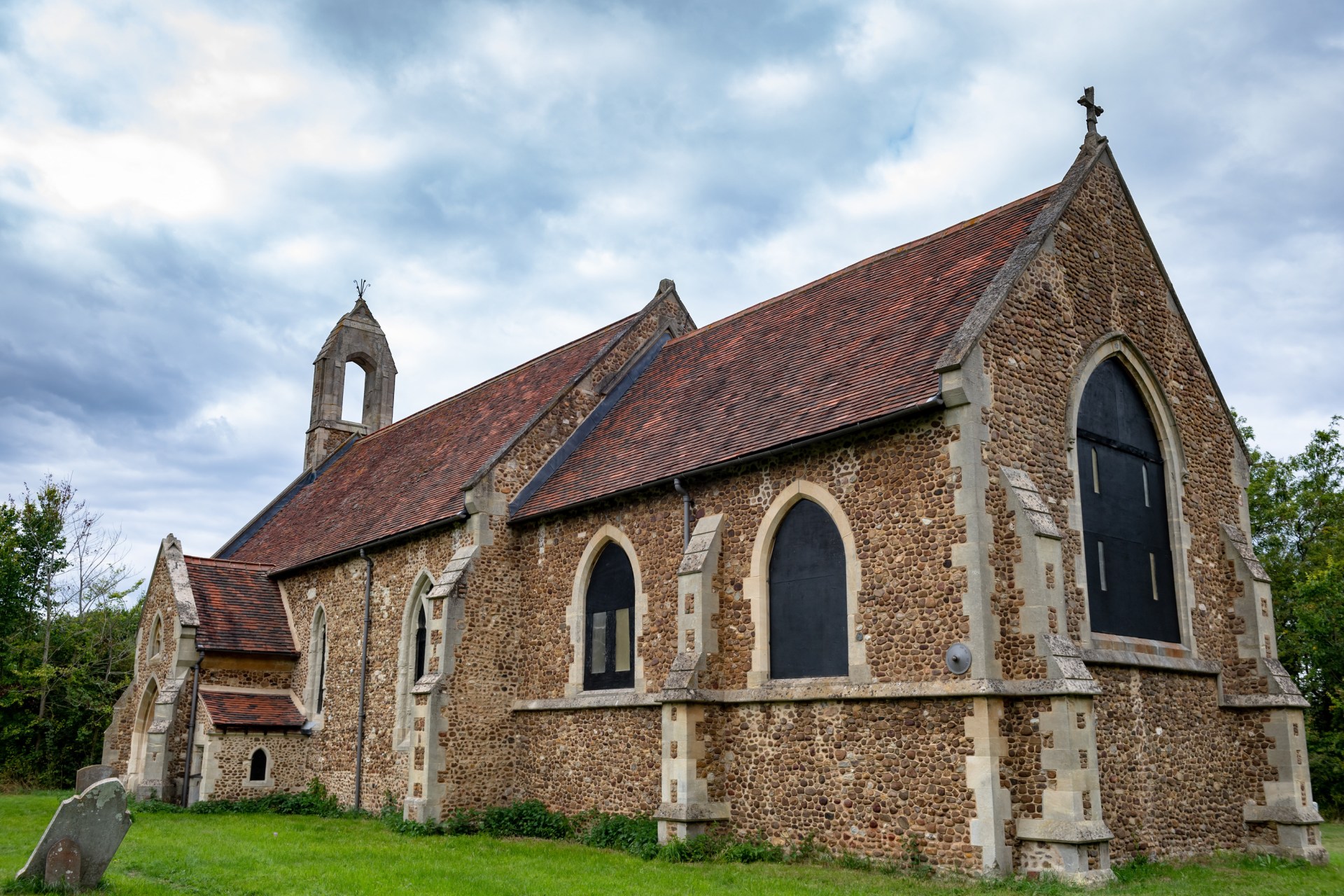 Restored St Denis&#8217; church East Hatley
