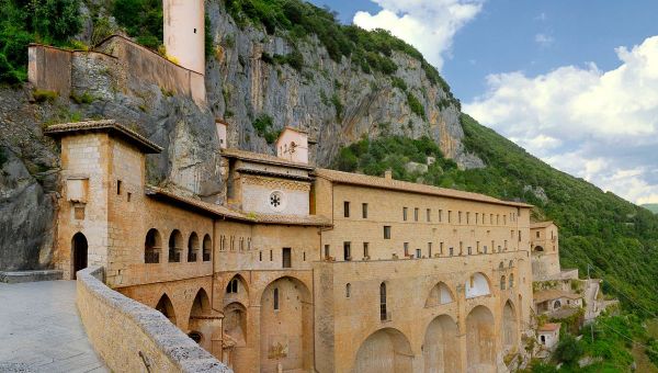 Monasterio de san Benito Santuario Sacro Speco subiaco