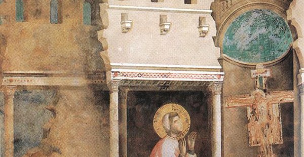 La vida de san Francisco pintada por el Giotto