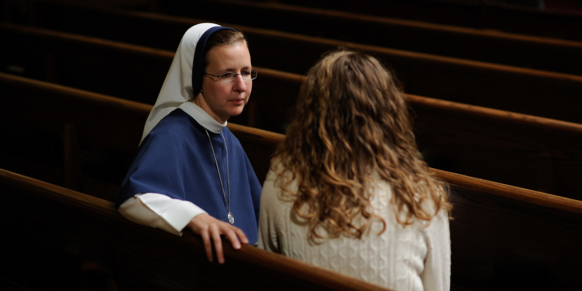SISTERS OF LIFE,DISCERNMENT