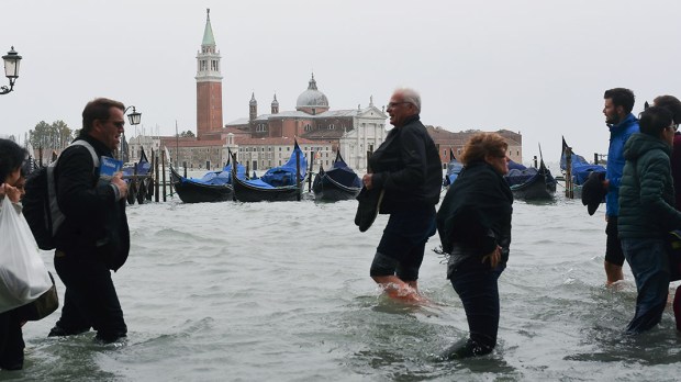 ITALY-VENICE-WEATHER-FLOOD