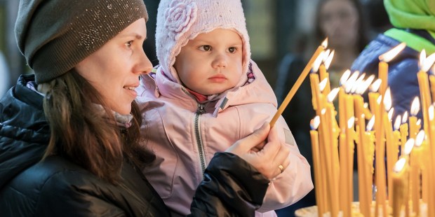 LIGHTING CANDLES