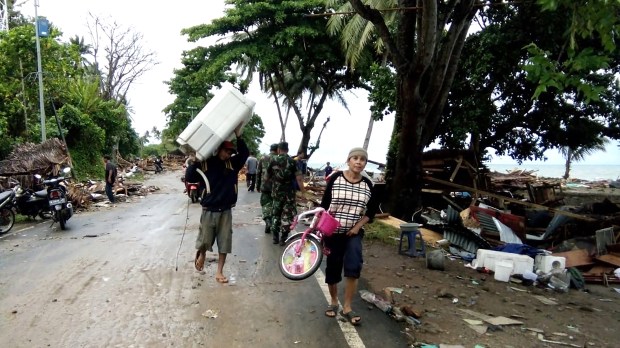 INDONESIA-DISASTER-TSUNAMI