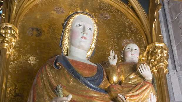 Virgen Sagrario de la Catedral de Mallorca
