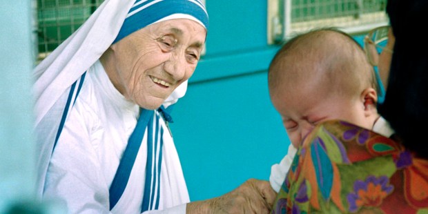 Madre Teresa enfermos