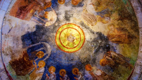 CEILING FRESCO, SAINT NICHOLAS CHURCH
