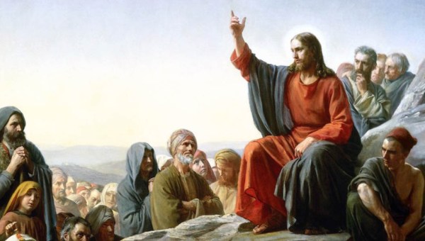 JESUS ON A MOUNT,SERMON