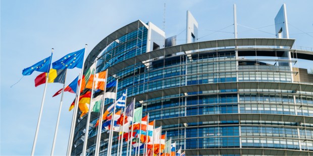 parlement européen drapeaux