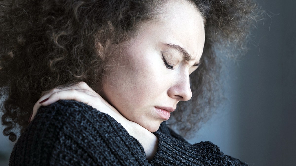 UPSET WOMAN