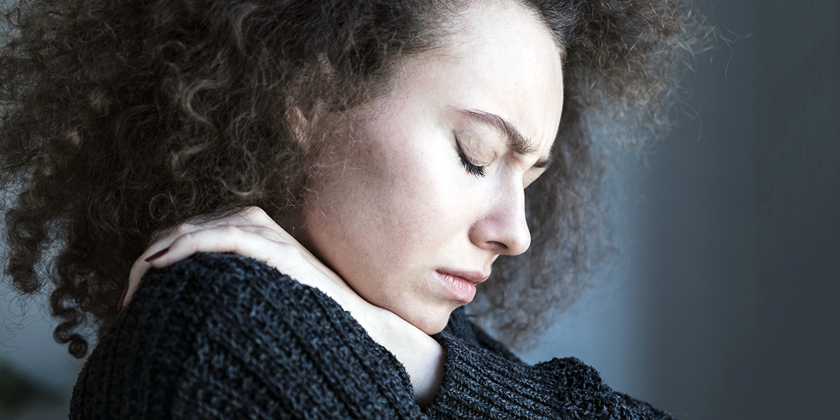 UPSET WOMAN