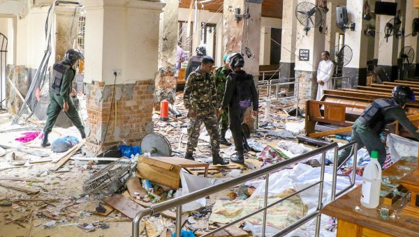 BOMB BLAST SRI LANKA
