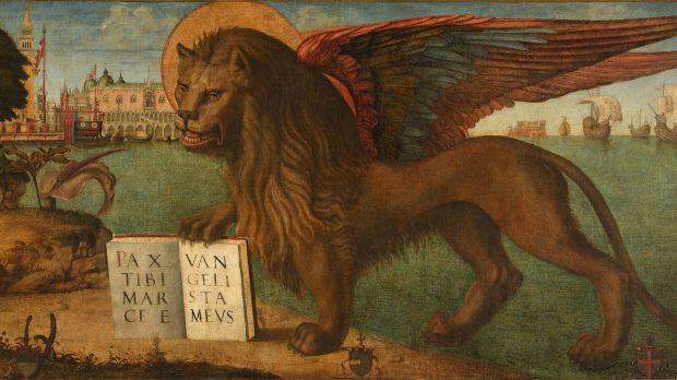Le Lion de saint Marc par Vittore Carpaccio Palazzo Ducale de Venise
