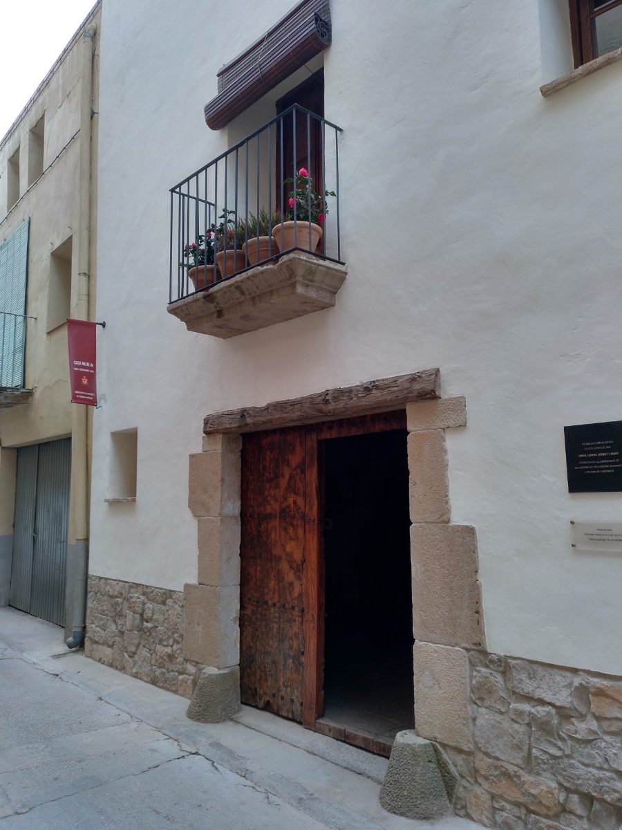 Aitona y la casa natal de Santa Teresa de Jesús Jornet