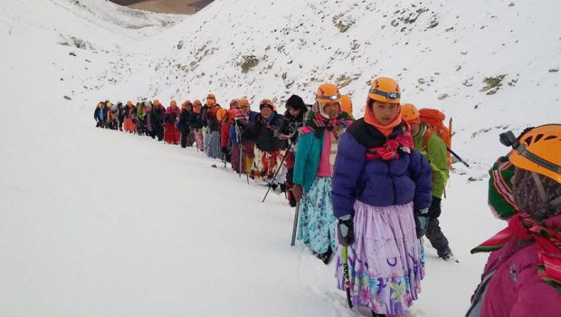 CHOLITAS ESCALADORAS