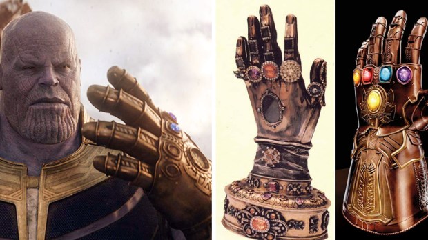 Ocupar Zumbido Ataque de nervios Avengers: El Guante del Infinito de Thanos se parece misteriosamente a una  reliquia católica