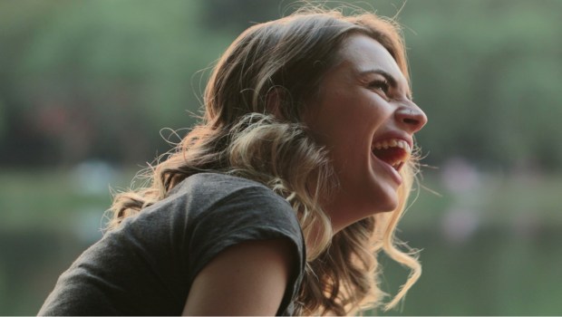 girl authentic smile