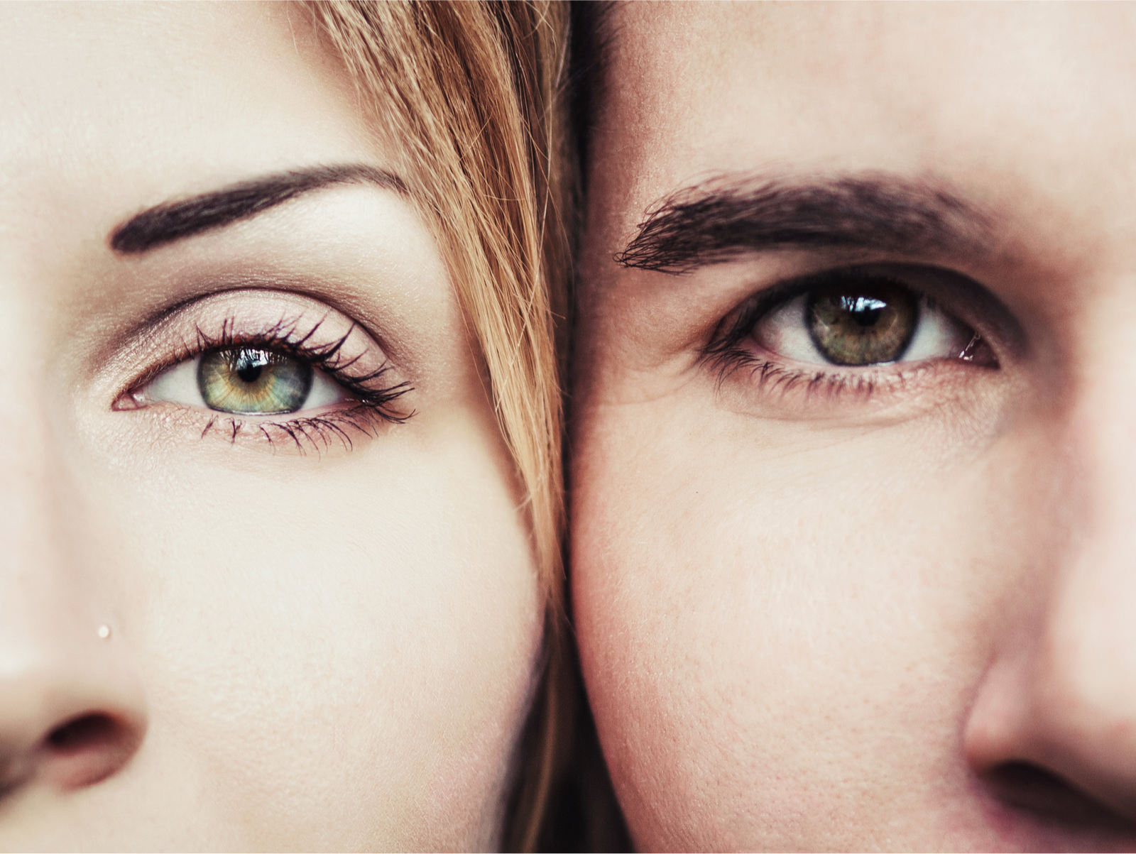 close up young couple