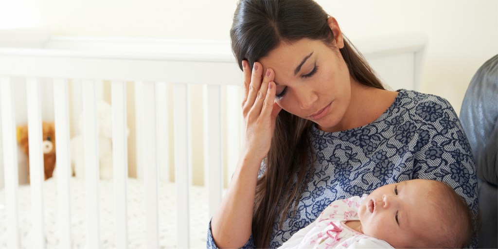 WEB2- Tired Mother Suffering From Post Natal Depression &#8211; shutterstock_290850863.jpg