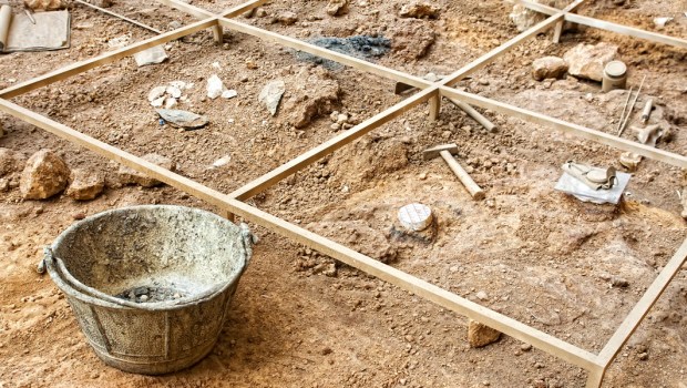 archaeological excavation