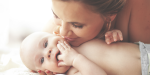 mom and newborn