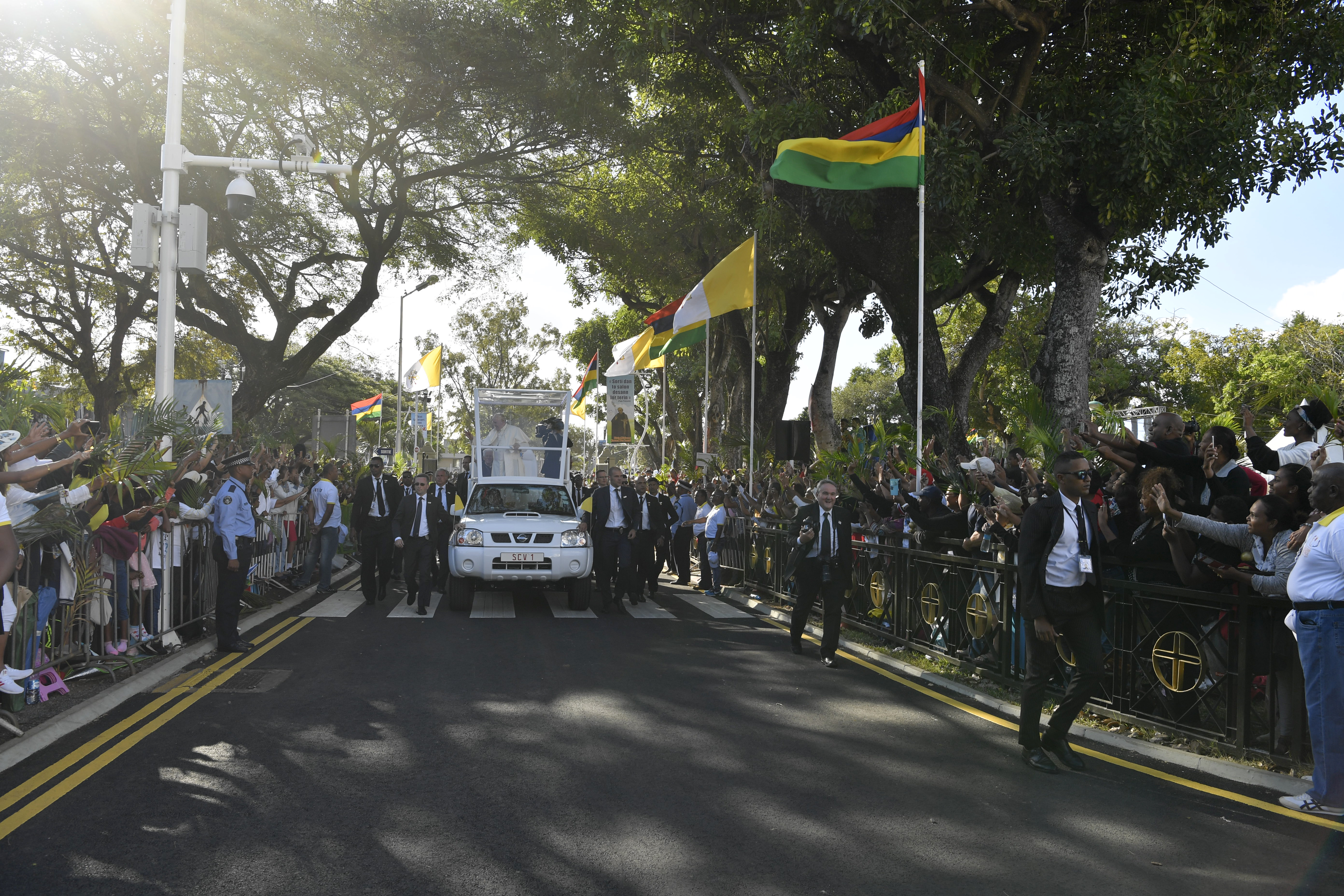 Pope mauritius