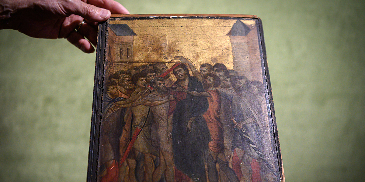 Cimabue's Christ Mocked