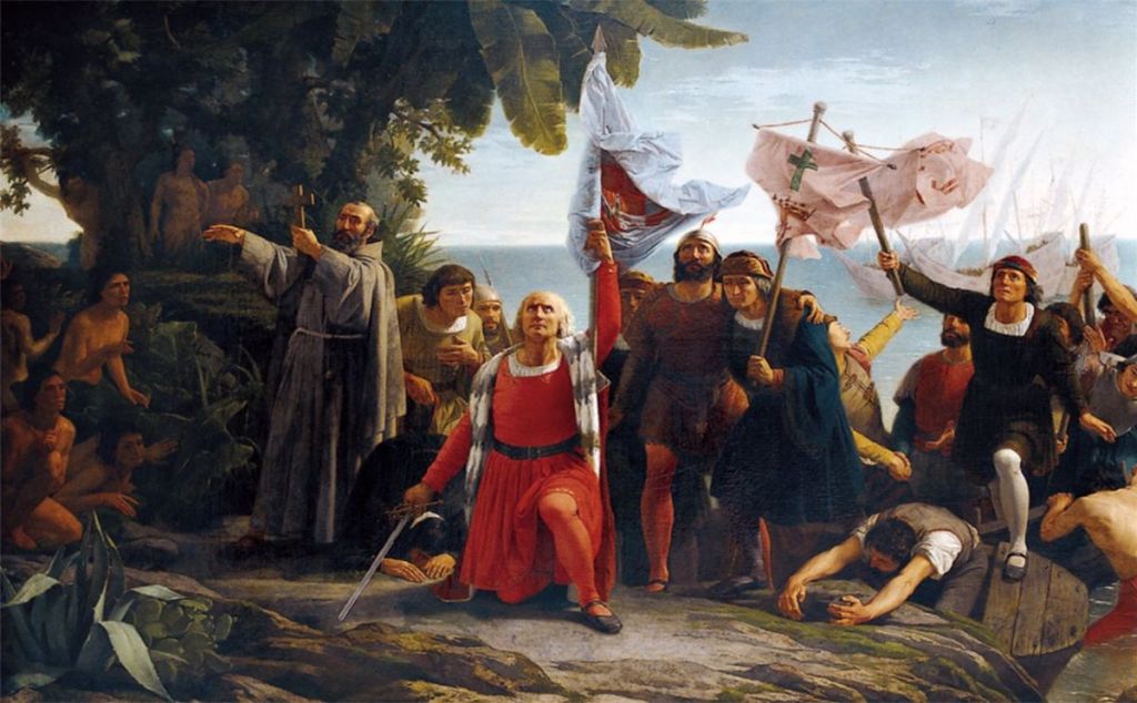 Primer desembarco de Colón