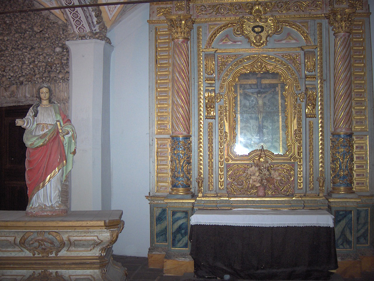 CHAPEL OF BONES; EVORA;PORTUGAL