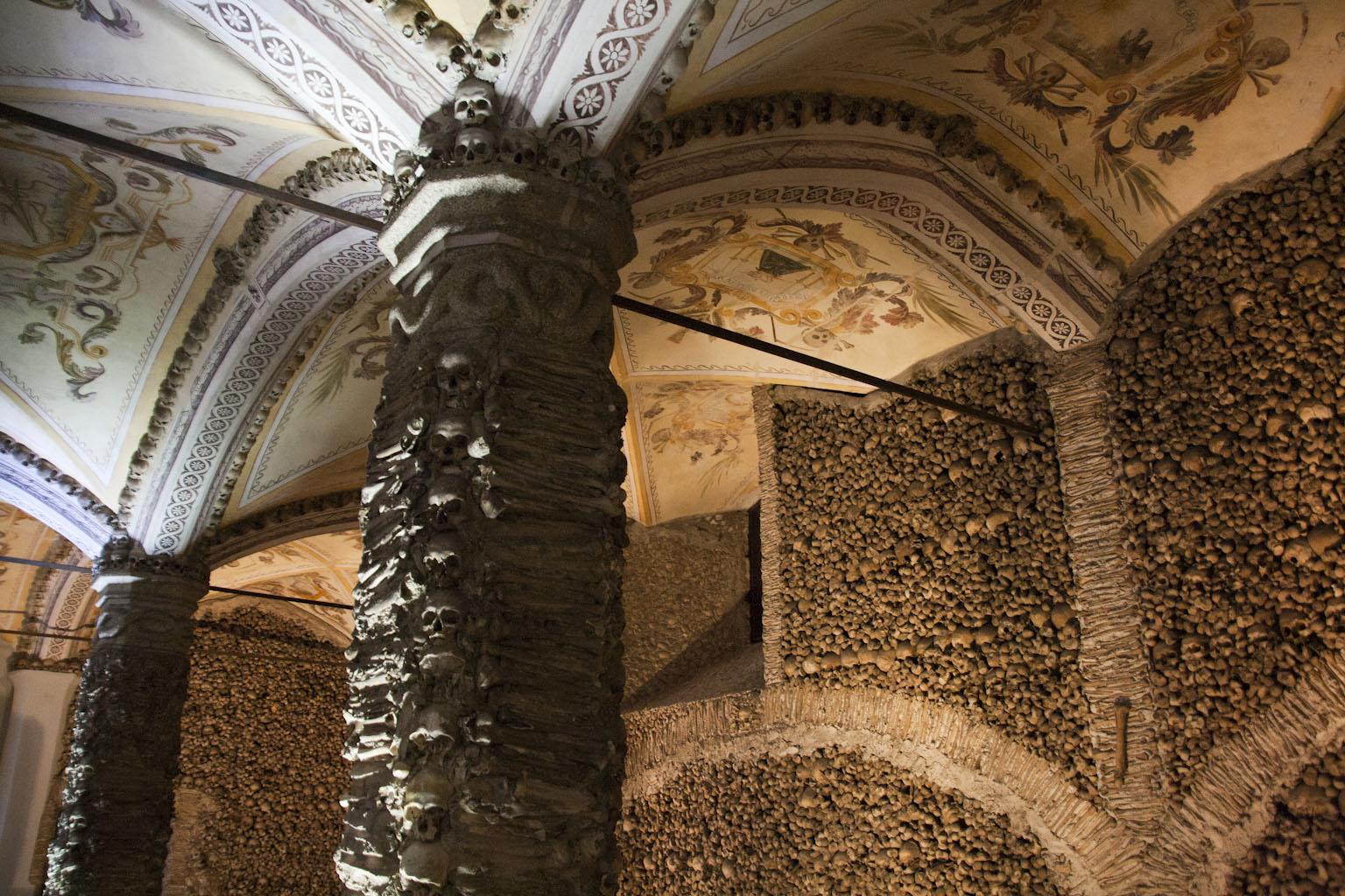 CHAPEL OF BONES;EVORA PORTUGAL
