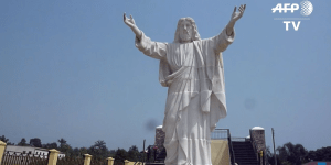 La estatua más grande de Jesús en toda África