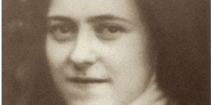 Santa Teresita de Lisieux y la Virgen de la sonrisa