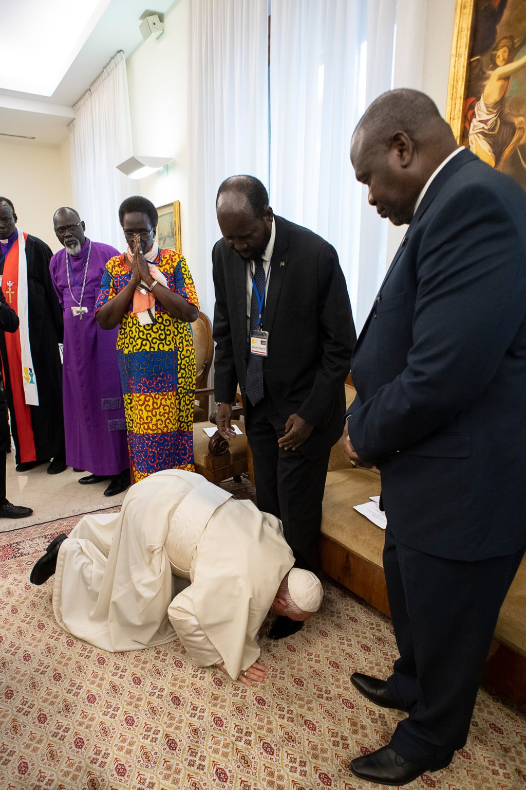 POPE SUDAN POLITICS PEACE