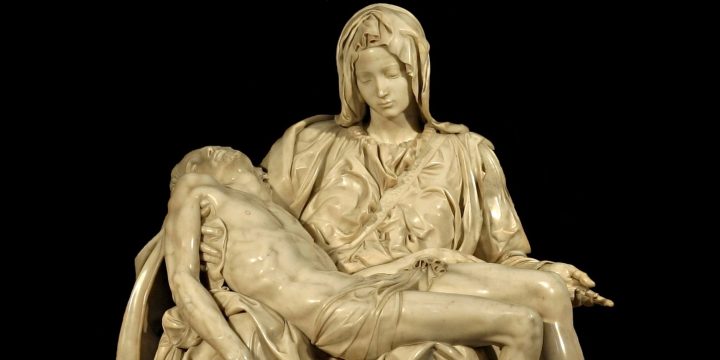 CROPPED MICHELANGELO PIETA