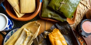 Tamales mexicanos para festejar el día de la Candelaria