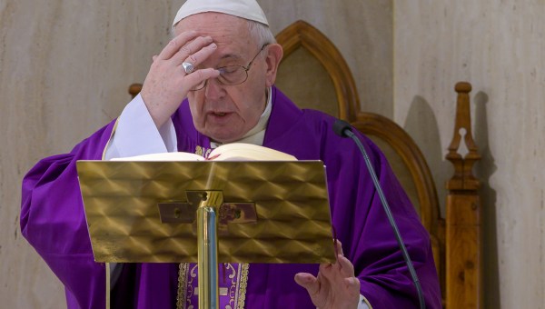 POPE - HEALTH - VIRUS