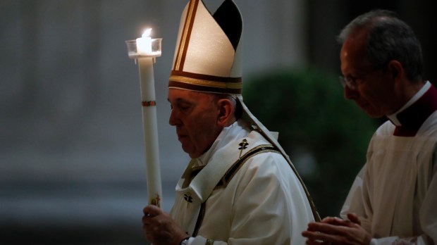 POPE EASTER VIGIL MASS