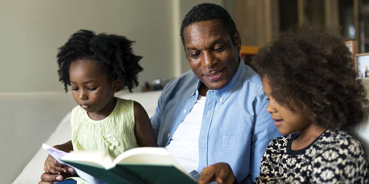 family reading
