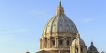 Le dôme de la Basilique Saint-Pierre, au Vatican.