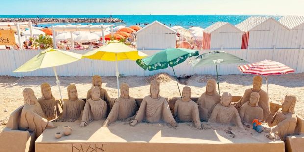 CÈNE DE SABLE