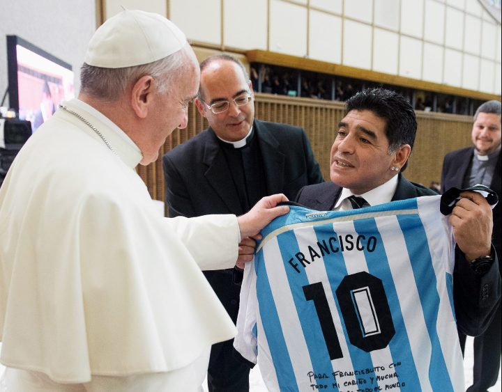 Papa Francisco e Maradona